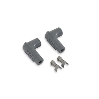 MSD Performance 3311 Silicone 90 deg. Spark Plug Boots & Term