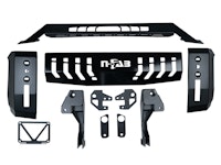 N-FAB C19BB01-TX HVM Bull Bar, Textured Black