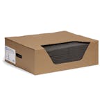 New Pig Corporation 25100 PIG Universal Light-Weight Absorbent Mat Pad , 100/box