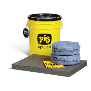 New Pig Corporation 45301 PIG Universal Spill Kit in 5-Gal Container