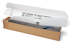 New Pig Corporation GRP36206-GY PIG Grippy Floor Mat Starter Pack, Gray, 36x25' roll, Install Board + Knife