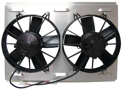Northern Radiator Z41038 Dual 10 Inchelectric Fan/Shroud Combo