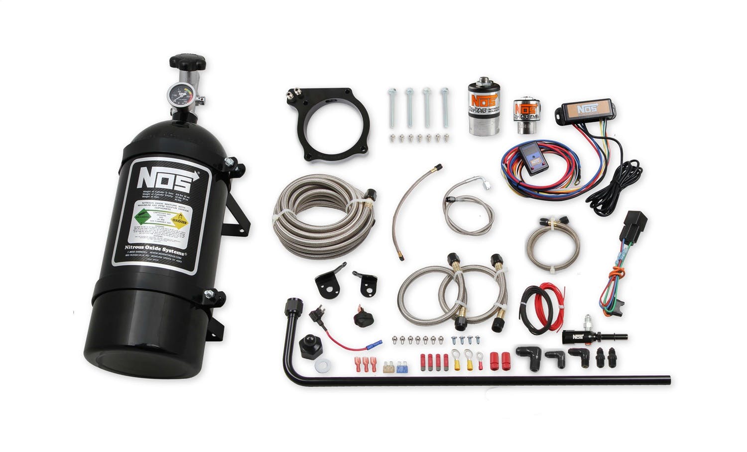 NOSタンク　ヒーターセット NOS 05210BNOS 15-19 HELLCAT/TRKHWK N2O KIT,10LB.,BLACK