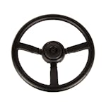 Omix-Ada 18031.11 Steering Wheel, Sport, Leather, Black