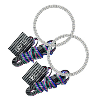 Oracle Lighting 1135-333 LED Fog Halo Kit, ColorSHIFT Oracle Lighting 1135-333 LED Fog Halo Kit, ColorSHIFT