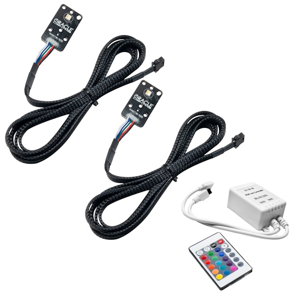 Oracle Lighting 1400-504 ColorSHIFT® RGB+A Headlight DRL Upgrade Kit