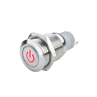 Oracle Lighting 2009-003 Pre-Wired Power Symbol On/Off Flush Mount LED Switch