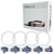 Oracle Lighting 2378-334 LED Headlight Halo Kit