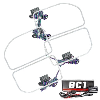 Oracle Lighting 2383-335 LED Headlight Square Halo Kit