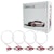Oracle Lighting 2417-004 LED Headlight Halo Kit