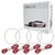 Oracle Lighting 2434-004 LED Headlight Halo Kit