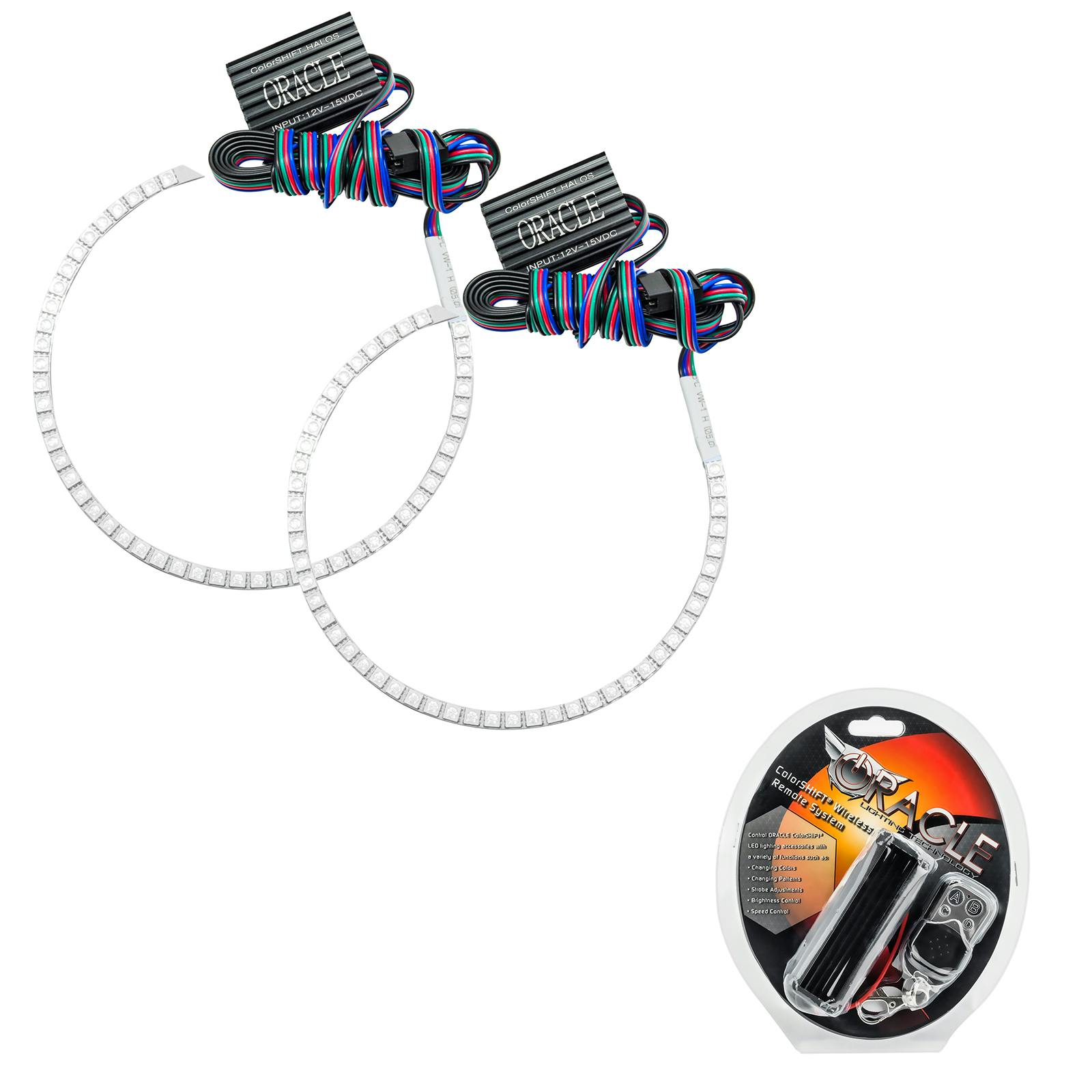 Oracle Lighting 2609-330 Motorcycle LED Halo Kit, ColorSHIFT