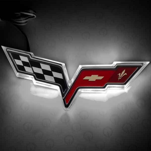 Oracle Lighting 3098-001 2005-2013 Chevrolet Corvette C6 LED Rear Illuminated Emblem - Dual Intensity