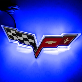Oracle Lighting 3098-002 2005-2013 Chevrolet Corvette C6 LED Rear Illuminated Emblem - Dual Intensity