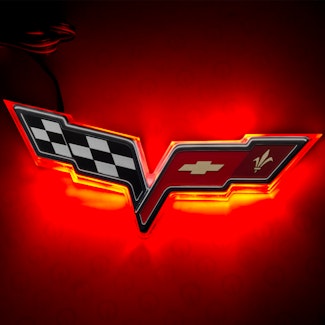 Oracle Lighting 3098-003 2005-2013 Chevrolet Corvette C6 LED Rear Illuminated Emblem - Dual Intensity