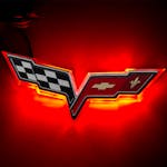 Oracle Lighting 3098-003 2005-2013 Chevrolet Corvette C6 LED Rear Illuminated Emblem - Dual Intensity