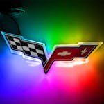 Oracle Lighting 3099-333 2005-2013 Chevrolet Corvette C6 LED Rear Illuminated Emblem