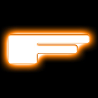 Oracle Lighting 3140-F-005 Universal Illuminated LED Letter Badges - Matte White Surface Finish - F Oracle Lighting 3140-F-005 Universal Illuminated LED Letter Badges - Matte White Surface Finish - F