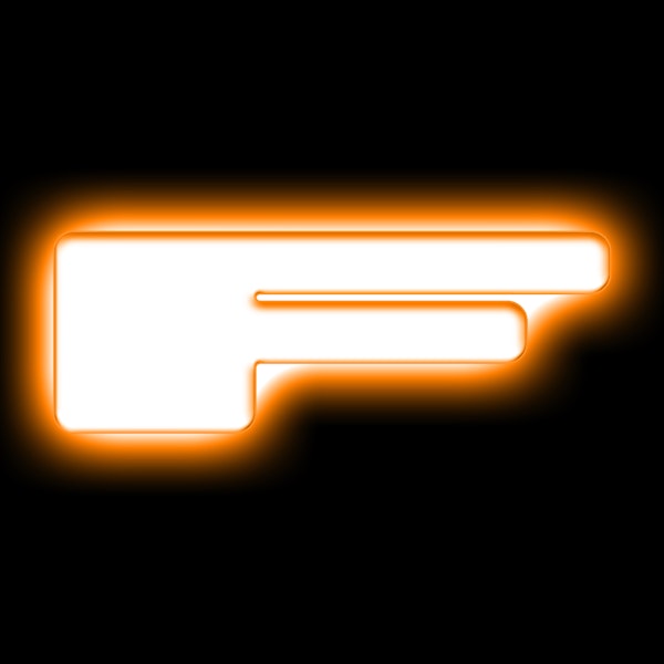Oracle Lighting 3140-F-005 Universal Illuminated LED Letter Badges - Matte White Surface Finish - F