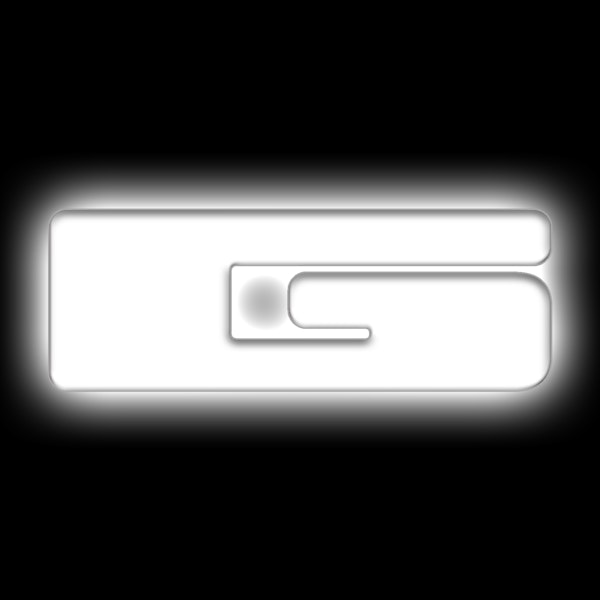 Oracle Lighting 3140-G-001 Universal Illuminated LED Letter Badges - Matte White Surface Finish - G