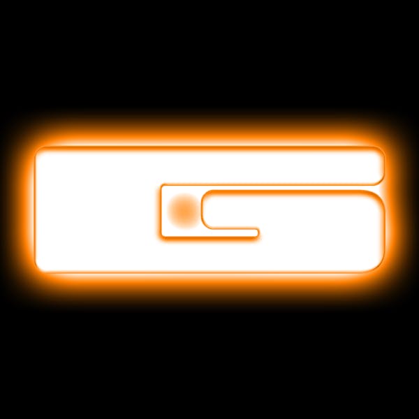 Oracle Lighting 3140-G-005 Universal Illuminated LED Letter Badges - Matte White Surface Finish - G
