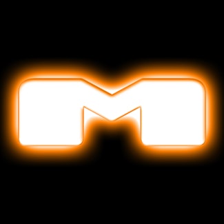 Oracle Lighting 3140-M-005 Universal Illuminated LED Letter Badges - Matte White Surface Finish - M