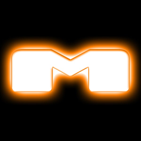 Oracle Lighting 3140-M-005 Universal Illuminated LED Letter Badges - Matte White Surface Finish - M