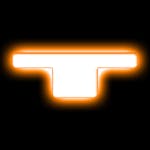 Oracle Lighting 3140-T-005 Universal Illuminated LED Letter Badges - Matte White Surface Finish - T
