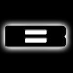 Oracle Lighting 3141-B-001 Universal Illuminated LED Letter Badges - Matte Black Surface Finish - B