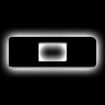 Oracle Lighting 3141-D-001 Universal Illuminated LED Letter Badges - Matte Black Surface Finish - D