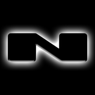 Oracle Lighting 3141-N-001 Universal Illuminated LED Letter Badges - Matte Black Surface Finish - N