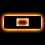 Oracle Lighting 3141-O-005 Universal Illuminated LED Letter Badges - Matte Black Surface Finish - O