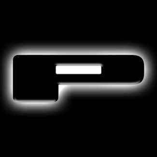 Oracle Lighting 3141-P-001 Universal Illuminated LED Letter Badges - Matte Black Surface Finish - P