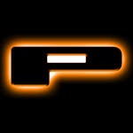 Oracle Lighting 3141-P-005 Universal Illuminated LED Letter Badges - Matte Black Surface Finish - P