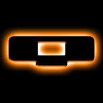 Oracle Lighting 3141-Q-005 Universal Illuminated LED Letter Badges - Matte Black Surface Finish - Q