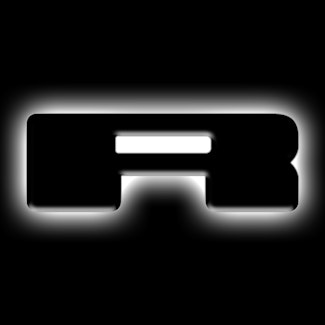 Oracle Lighting 3141-R-001 Universal Illuminated LED Letter Badges - Matte Black Surface Finish - R