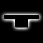 Oracle Lighting 3141-T-001 Universal Illuminated LED Letter Badges - Matte Black Surface Finish - T