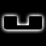 Oracle Lighting 3141-U-001 Universal Illuminated LED Letter Badges - Matte Black Surface Finish - U