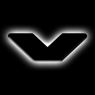 Oracle Lighting 3141-V-001 Universal Illuminated LED Letter Badges - Matte Black Surface Finish - V