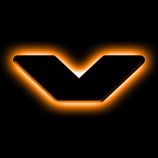 Oracle Lighting 3141-V-005 Universal Illuminated LED Letter Badges - Matte Black Surface Finish - V