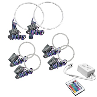 Oracle Lighting 3564-504 LED Headlight Triple Halo Kit
