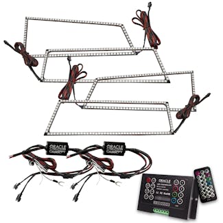Oracle Lighting 3959-333 ColorSHIFT® Square Headlight Halo Kit