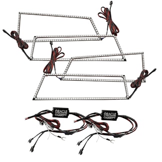 Oracle Lighting 3959-334 ColorSHIFT® Square Headlight Halo Kit