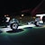 Oracle Lighting 4228-001 LED Illuminated Wheel Rings - Double LED - White