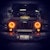 Oracle Lighting 5769-332 7" High Powered LED Headlights - Black Bezel - Dynamic ColorSHIFT®