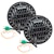 Oracle Lighting 5769-334 7" High Powered LED Headlights - Black Bezel