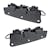 Oracle Lighting 5890-006 Ford Bronco Triple LED Fog Light Kit for Steel Bumper