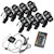 Oracle Lighting 5895-339-8 ORACLE Lighting ColorSHIFT® RGB+W Underbody Wheel Well Rock Light Kit (8 PCS)