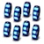 Oracle Lighting 5895-339-8 ORACLE Lighting ColorSHIFT® RGB+W Underbody Wheel Well Rock Light Kit (8 PCS)