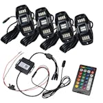Oracle Lighting 5895-339 ColorSHIFT® RGB+W Underbody Wheel Well Rock Light Kit (4 PCS)